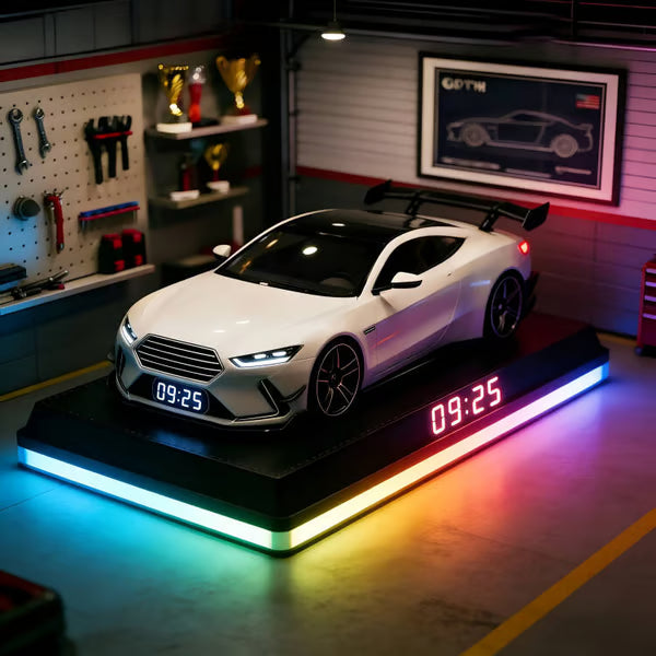 🔥🔥 60% KEDVEZMÉNY!! 🎉【🎁 A 2026-os év legjobb ajándéka 🎁】🎆 Hiperautós ébresztőóra – 🏎️ Valósághű GTR motorhang és fényeffektek