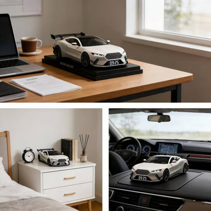 🔥🔥 60% KEDVEZMÉNY!! 🎉【🎁 A 2026-os év legjobb ajándéka 🎁】🎆 Hiperautós ébresztőóra – 🏎️ Valósághű GTR motorhang és fényeffektek