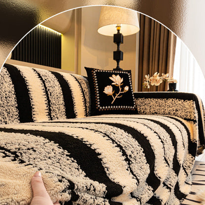 🛋️ Puha, csúszásgátló bársony kanapetakaró