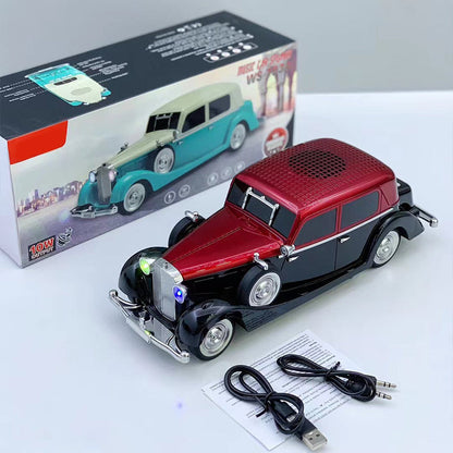 🎉2026 Újévi Akció🎉 – Vintage stílusú Bluetooth hangszóró térhatású hangzással 🔊✨