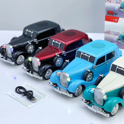 🎉2026 Újévi Akció🎉 – Vintage stílusú Bluetooth hangszóró térhatású hangzással 🔊✨